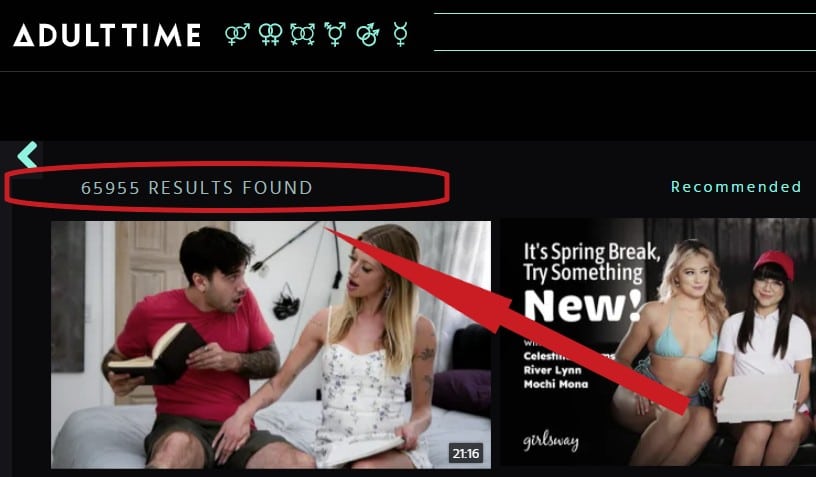 the best porn site to join with 65000 videos